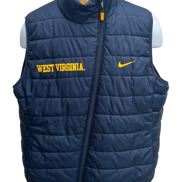 Nike men’s West Virginia Mountaineers reversible puffer vest size xl - Picture 5 of 7